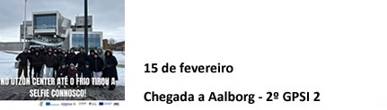 chegada aalborg