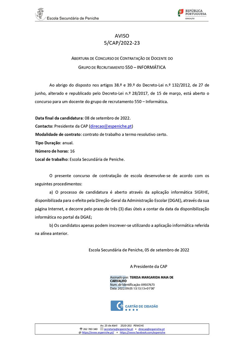 aviso 5 cap 202223
